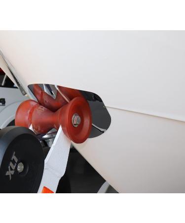 MEGAWARE KEELGUARD ScuffBuster XL Bow Guard with Notch - 9 x 8.75 - 3M Adhesive - 316-Stainless Steel - Buy Online on GoSupps.com