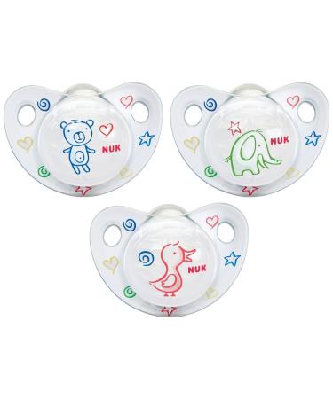 NUK 10176021 Silicone Pacifier with Air System Size 2 Trendline