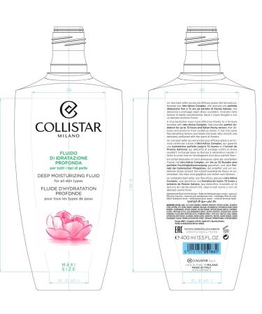 Buy Collistar Deep Moisturising Fluid 400ml | Intensive Hydration | International Shipping Available - Buy Online on GoSupps.com