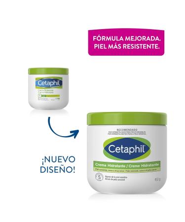 Cetaphil Moisturizer for Dry Skin - Paraben Free Complex Epidermal Renewal 453g | Hydrating Cream for All Skin Types - International Shipping Available - Buy Online on GoSupps.com