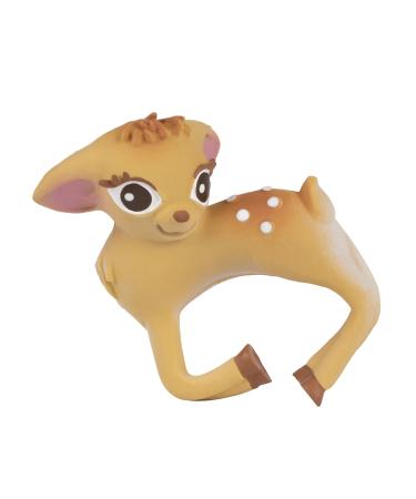 Oli & Carol - Natural rubber biting and bathing toy Olive The Deer bracelet 7 cm