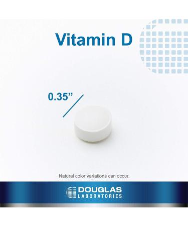 Douglas Laboratories Vitamin D (5,000 I.U.) | Immune Health & Bone Support | 100 Tablets - Buy Online on GoSupps.com