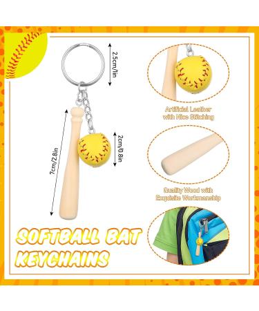 Janinka Softball Party Favors Set - 110 Pcs Stickers, Keychains, Bracelets & More | Ideal Gifts & Party Supplies for Girls Sports Team - Buy Online on GoSupps.com