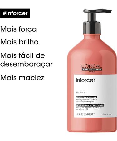 L'Or al Paris Serie Expert Inforcer Conditioner 750ml | Best International Shipping & Hair Care Solution - Buy Online on GoSupps.com