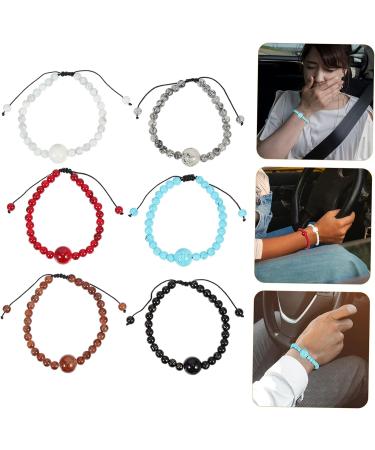 Lurrose 6pcs Carsickness Bracelet Set - Motion Sickness Bands for Women - Buy Online on GoSupps.com