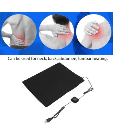 FAFEICY 5V USB Heating Cushion - Carbon Fiber Silicone Thermostat Digital LED Controller | Neck Back Stomach Relief | 1.5m Line Length - Buy Online on GoSupps.com