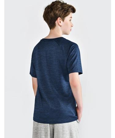 5 Pack Boys Athletic Shirts - Youth Activewear Dry Fit Tees - Short Sleeve Performance Tshirts for Kids - Small - Buy Online on GoSupps.com