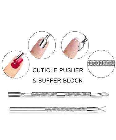 SIQUK Gel Nail Polish Remover Kit - 750 Cotton Pads, Clips & Tools for Perfect Gel Removal - Buy Online on GoSupps.com