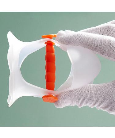 BAOK Hand Biting Rings for Babies | Anti-Drop Silicone Bite Ring Toys | Durable Dental Play Stuff | Safe Baby Gifts - Orange - Buy Online on GoSupps.com