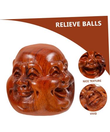 Buy Healeeved 2nd Hand Solid Wood Feng Shui Chinese Health Balls - Comforting Hand Massage Balls for Relaxation & Sport - Buy Online on GoSupps.com