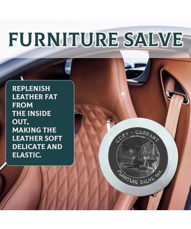 Shine Revive Leather Salve Shine Revive Leather & Furniture Repair Salve Applicator Brush Furniture Salve for Leather To Prevent Dryness and Cracking Safe and Quick Maintenance (3 Set) - Buy Online on GoSupps.com