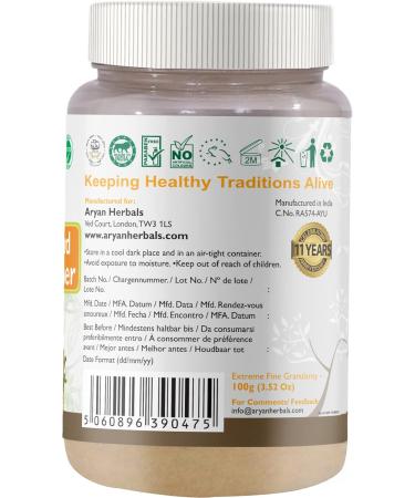 ARYAN HERBALS Karela (Bitter Gourd) Powder 100gm - Pure and Natural - Buy Online on GoSupps.com