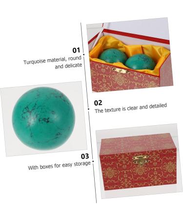 Tovinanna 8 Stk Turquoise Handball Gifts | Chatting Home Decor & Apartment Furnishings | Round Massage Balls for Fitness & Relaxation - Buy Online on GoSupps.com