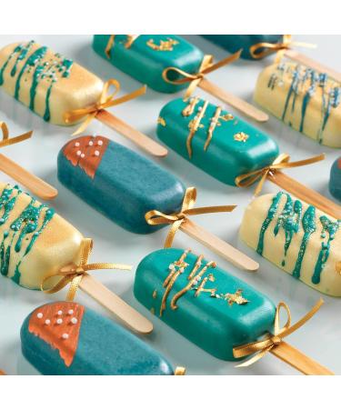 House of Cake Edible Glitter Spray Blush Non-Aerosol Paint for Cake & Bakes Simple to Use This Unique Finish Leaves a Sparkling Lustre Effect on Cakes & Decorations - Gold 10 g Metallic Gold - Buy Online on GoSupps.com