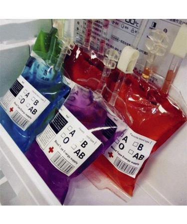 Kylewo 350 ml Blood Bag for Filling Blood Bag Halloween Party Special Reusable Infusion Bag Drink Bag Drink Bag Blood Bag - Buy Online on GoSupps.com