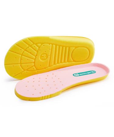 BMCiTYBM Baby Shoe Inserts Replacement Breathanle Cushioning Shoe Insoles Pink 18-24 Months 6 Toddler Pink