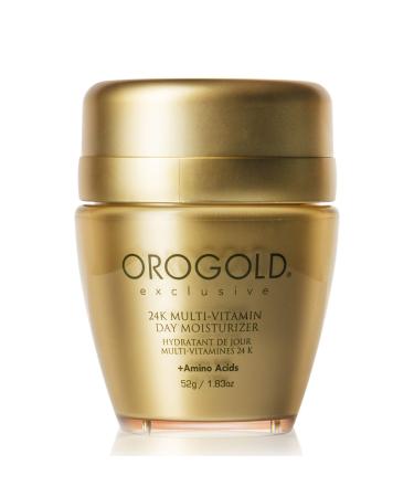 Orogold 24K Multi-Vitamin Day Moisturizer with Amino Acids  Day Cream with Vitamin C  Vitamin A and Vitamin E  52 G / 1.83 Oz.