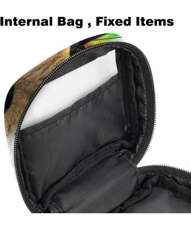 Cat Unicorn Dog Storage Bag for Women & Girls | Portable Period Pocket for Menstrual Cups | Ideal for Travel & Organization - Buy Online on GoSupps.com