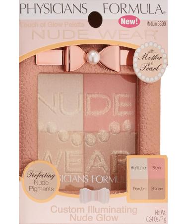 Physicians Formula Nude Wear Custom Glow Palette Medium - 0.24 oz - Buy Online on GoSupps.com