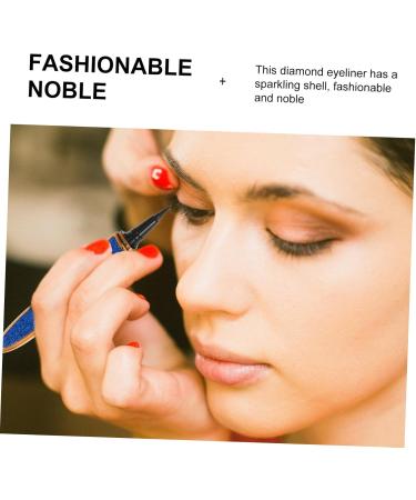 Beavorty 2pcs self adhesive mascara lash tool eyeliner black Makeup Non Magnetic Eyeliner Paste drill diamond 1 count (Pack of 1) Bluex2pcs - Buy Online on GoSupps.com