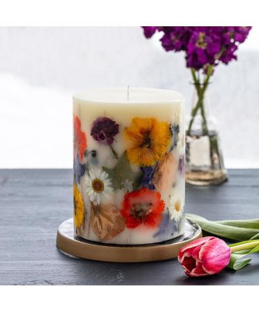 Shop Rosy Rings Fall Decor Essence of Autumn Candle | Aromatherapy Botanical Candle with Hyacinth Honeysuckle & More | 120 Hour Burn Time - Perfect Home Gift - Buy Online on GoSupps.com