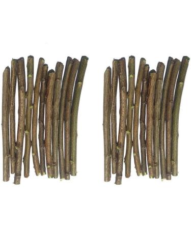 Shop Organic Neem Datun Toothbrush - Ayurvedic Chew Sticks for Fresh Breath & Toothache Relief (Pack of 20 - Buy Online on GoSupps.com