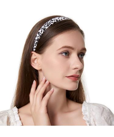 Leopard Print Headbands 2cm Wide 6 Pack - Stylish Hair Hoops for Women & Girls - Buy Online on GoSupps.com