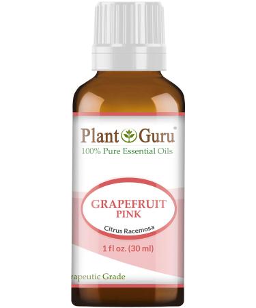 Pink Grapefruit Essential Oil 1 oz / 30 ml 100% Pure Undiluted Therapeutic Grade Cold Pressed from Fresh Grapefruit Peel Great for Aromatherapy Diffuser Relaxation and Calming Natural Cleaner.