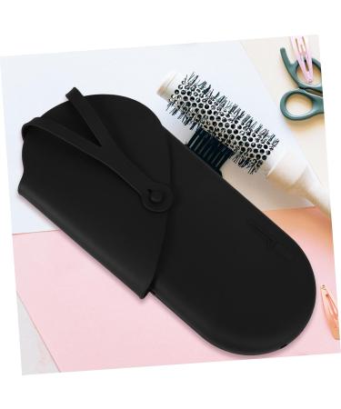 NOLITOY Curling Iron Storage Bag Hair Iron Silicone Bag Hair Dryer Bag Curling Iron Organizer Bag Universal Curling Iron Bag Hair Curler Pouch Curling Iron Carrier Curling Iron 29.50X13.50X2.00CM Black - Buy Online on GoSupps.com