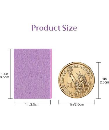 Buy CGBE 50 Pack Nail Buffer Blocks 100/180 - Double-Sided Polishing Blocks for Gel & Acrylic Nails - Washable Pink/Purple - Buy Online on GoSupps.com
