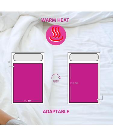 Heat Underbed Electric Single Bed | 150x80 cm | 2 Temperature Levels | 100% Polyester Electric Mattress Cover | Pekatherm UP1052 - Buy Online on GoSupps.com