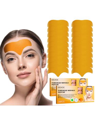 XNNLNN Forehead Wrinkle Patches  20Pcs Wrinkle Patches Anti Wrinkle Patches with Hydrolyzed Collagen Ant orehead Wrinkles  Fine Lines-3