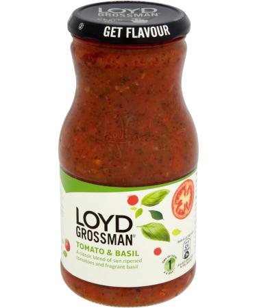 Loyd Grossman Tomato and Basil Cooking Sauce 660g Jar - Authentic Italian Flavors - Buy Online on GoSupps.com