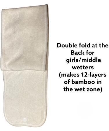 Eco Baby & Me Washable Ai2 Reusable Cloth Nappy - Bamboo Inserts, One Size (Tropical Paradise) - Buy Online on GoSupps.com