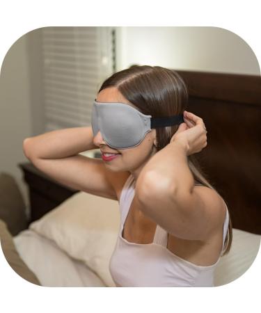 ComfyMed Sleep Mask CM-EM17 - Best 3D Eye Mask for Night and Travel | Men and Women | Grey - Buy Online on GoSupps.com