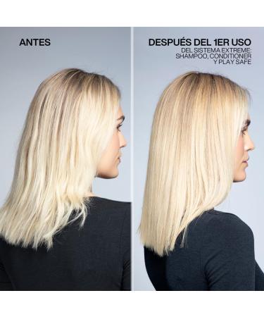 REDKEN - Heat Protecting Fortifying Treatment for Damaged & Brittle Hair - Repair & Strength - Infused with Plant Proteins & Tourmaline - Extreme - 250ml - Buy Online on GoSupps.com