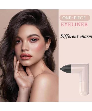 Tampon Eye Liner - 1 05 Ml + 1 05 Ml Pochoir Pour Les Yeux Ail s | Applicateur De Stylo-crayon Double Extr mit Anti-taches Longue Dur e Pour Une Mise En Forme Facile Des Sourcils Un Maquillage Black - Buy Online on GoSupps.com
