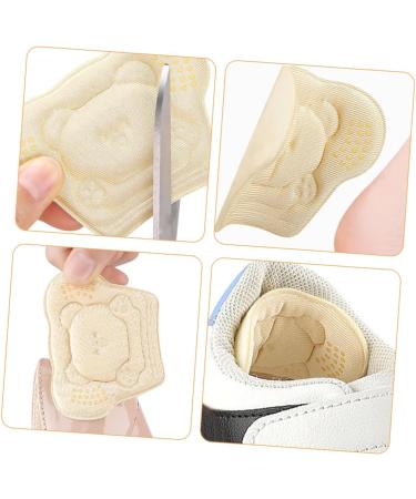 4 Pairs Self-Adhesive Heel Pads - Wear-Resistant Foot Liners for Sports Shoes | Cushioned Heel Stickers in Assorted Colors - Buy Online on GoSupps.com