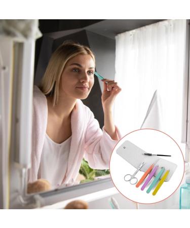 6 Pc Tweezers for Facial Hair Women Professional Makeup Tweezers Precision for Facial Hair Women Stainless Steel Full Size Precision Tweezers Set for Eyebrow Ingrown Hairs Splinter Facial Hair Removal - Buy Online on GoSupps.com