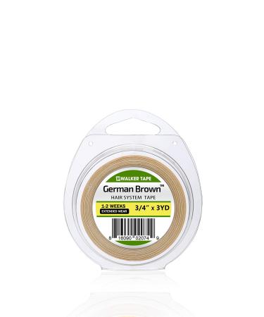 Walker Tape - German Brown Liner Cloth Rolls 3/4" x 3 yds