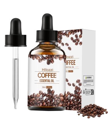 Znnhnn Coffee oil Coffee oil against wrinkles Pure essential coffee oil for aromatherapy Coffee oil cosmetics for skin and hair care Moisturizing rejuvenating and firming oil 30 ml