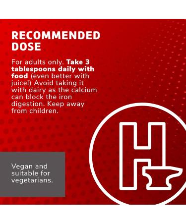 High Potency Iron & B Vitamins Liquid Dietary Supplement - Globulo Rojo, 16 Fl Oz (Vegan) - Buy Online on GoSupps.com