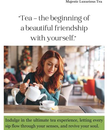 Majestic Tea| Sencha Kyoto Cherry Rose| Green Tea| Loose Leaf Pyramid Tea Bags| Eco-conscious Tea Bags | Individually Wrapped 20 Tea Bags|. - Buy Online on GoSupps.com