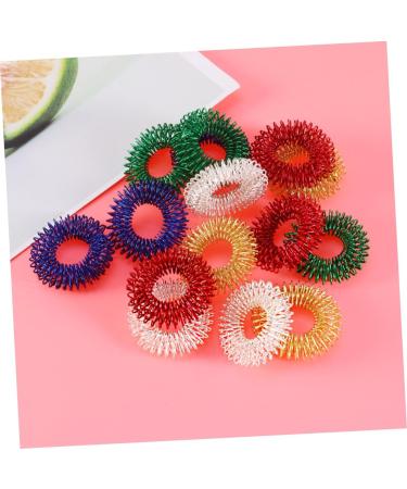 Beavorty 15PC Sensory Finger Rings | Stress Relief Toys for Kids | Decompression & Acupressure Massage Device - Buy Online on GoSupps.com