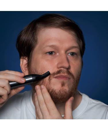 URBANER Battery Operated Waterproof Eyebrow Trimmer for Men Compact Electric Beard Razor Portable Facial Hair Clipper Safe Blade Lightweight Gifts MB-062 - Buy Online on GoSupps.com