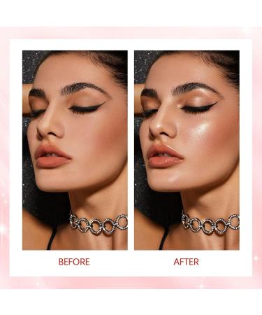 Makeup Brightener Stick Brightener Patting Powder for Face Body | Make Up Supply Fairy Highlight Patting Powder for Neck Collarbone Back Arms Legs White - Buy Online on GoSupps.com