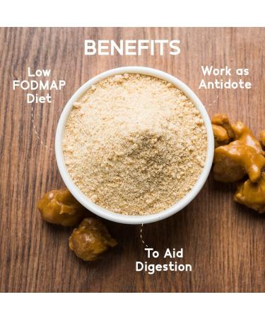 Inner Flame Premium Organic Asafetida Powder - Strong Taziki Hing | 100% Natural, Gluten-Free & Non-GMO | Indian Spices & Garlic/Onion Substitute - Buy Online on GoSupps.com