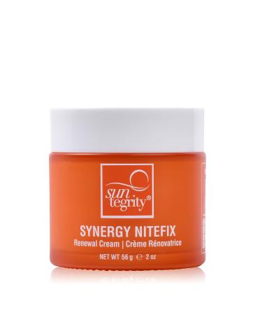 Suntegrity Synergy NiteFix - Renewal Cream 2oz - use at night and wake up with Wow! skin.