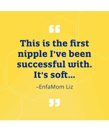 Enfamil Cross Cut Soft Nipples 12 Count - Latex-Free & BPA Free - Buy Online on GoSupps.com
