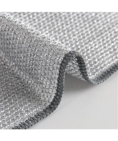 Plushzen Dish Cloths Plushzen Cleaning Cloth Zyluxa Power Scrub Cloth Steel Wire Dish Towel Multifunctional Non-Scratch Wire Dishcloth Multipurpose Wire Dishwashing Rags for Wet and Dry (5) - Buy Online on GoSupps.com